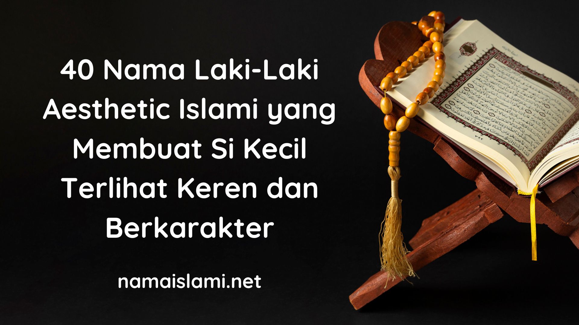 Nama laki-laki aesthetic